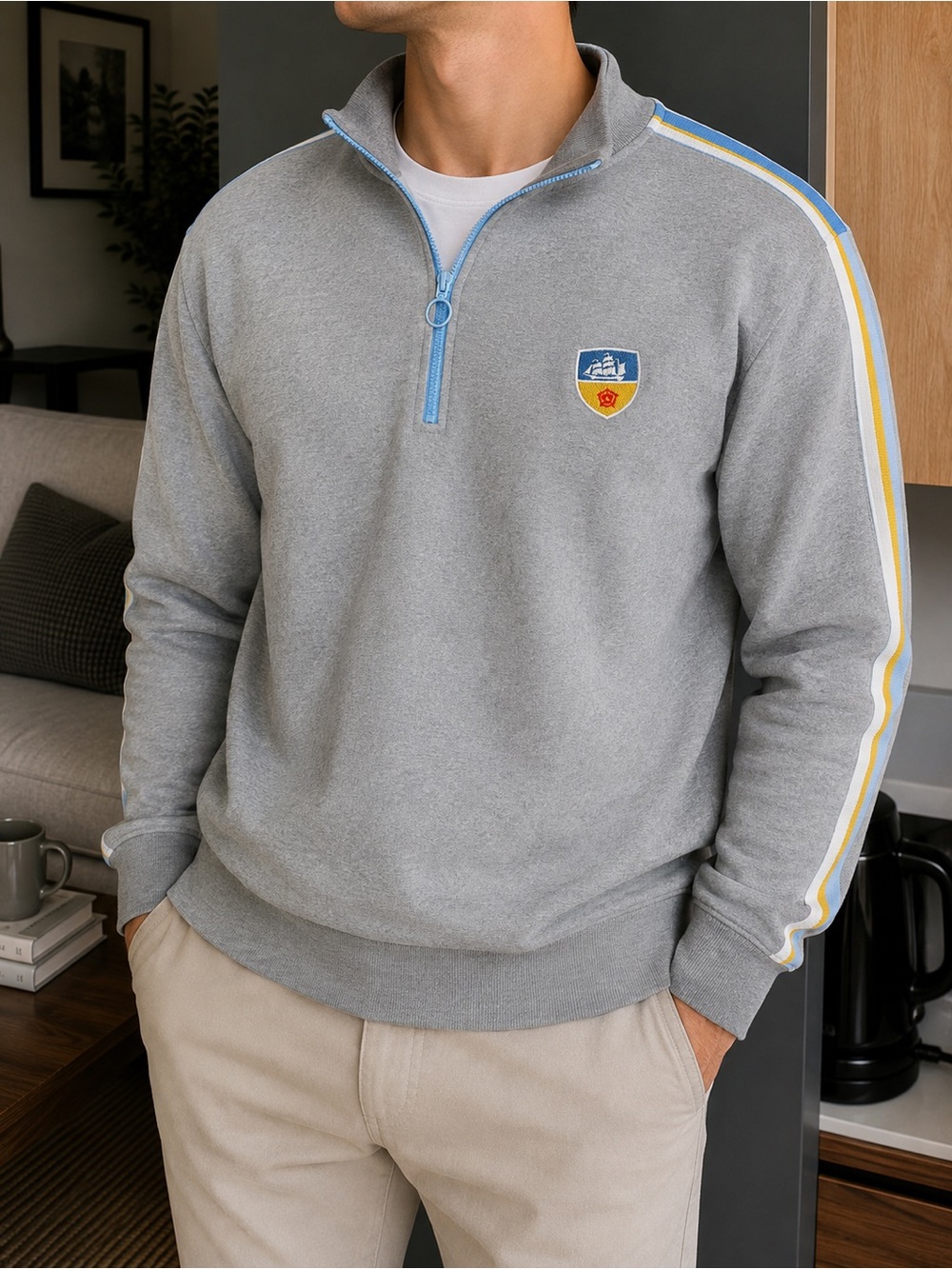 Manchester City Quarter-Zip Sweatshirt